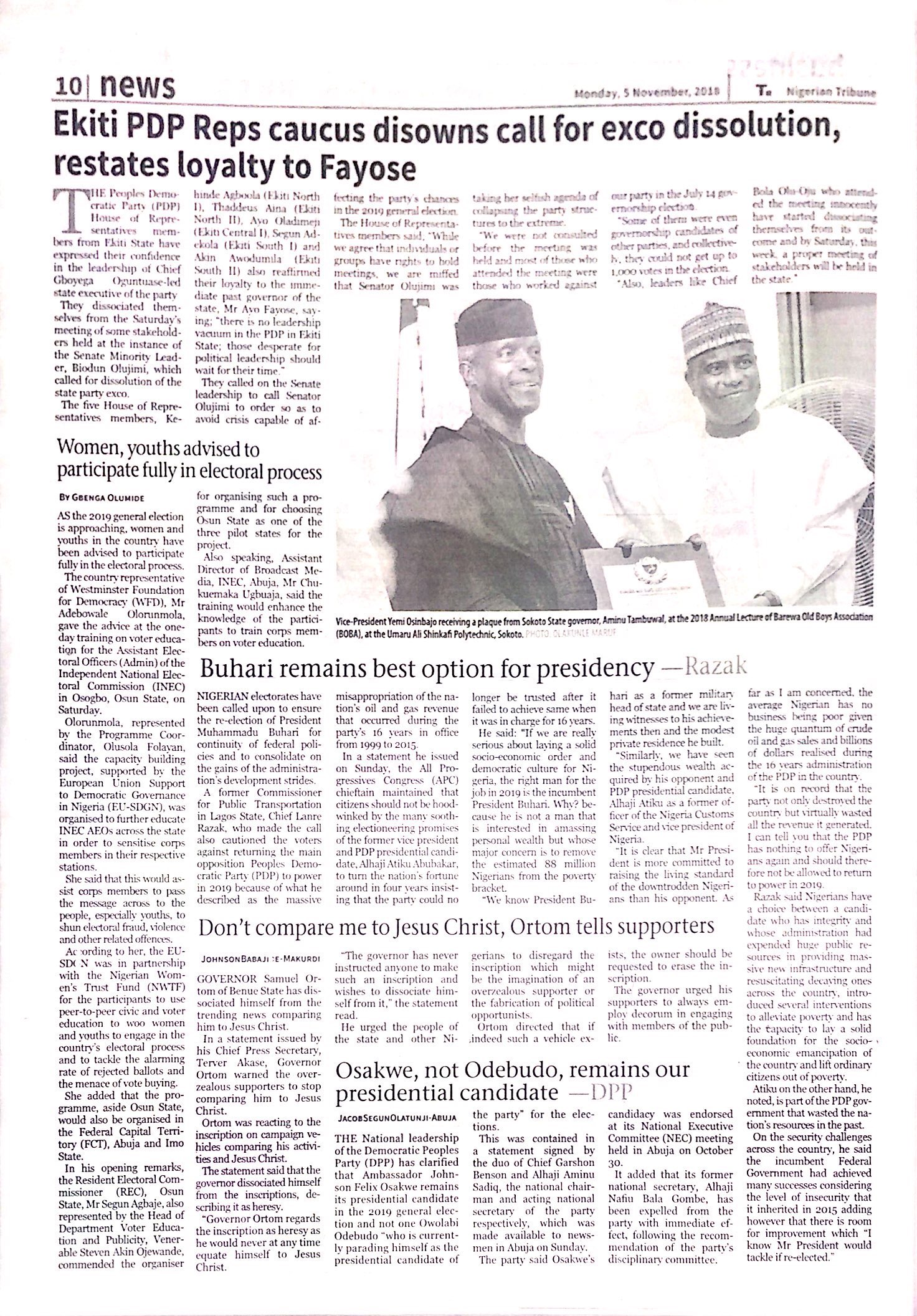 Nigerian Tribune